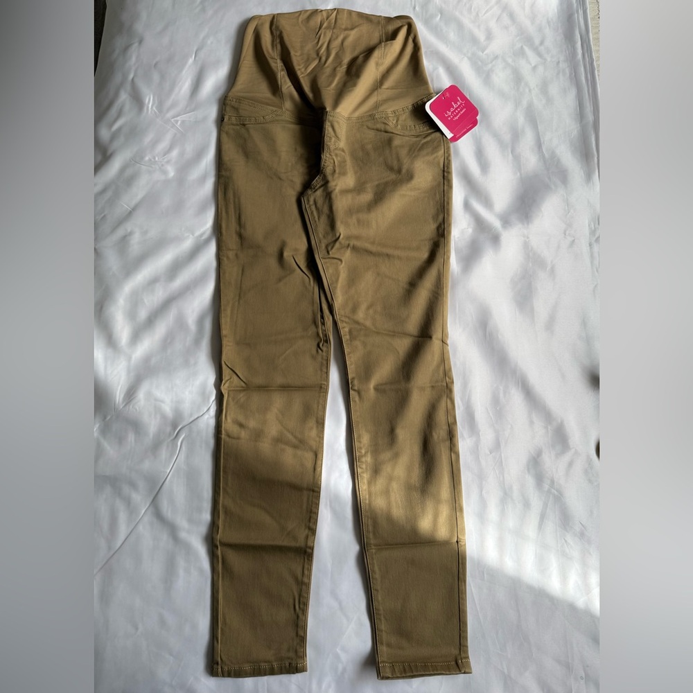 Ingrid & Isabel Women's Skinny Jeans in Tan 6